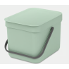 BRABANTIA 211768 Sort & Go , kanta za otpad, 6 litara, jade zelena