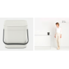 BRABANTIA 213267 Sort & Go , kanta za otpad, 6 litara, svijetlo siva