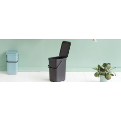 BRABANTIA 109805 Sort & Go , kanta za otpad, 12 litara, siva
