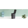 BRABANTIA 109805 Sort & Go , kanta za otpad, 12 litara, siva