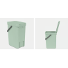 BRABANTIA 211829 Sort & Go , kanta za otpad, 12 litara, jade zelena