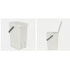 BRABANTIA 213281 Sort & Go , kanta za otpad, 12 litara, svijetlo siva