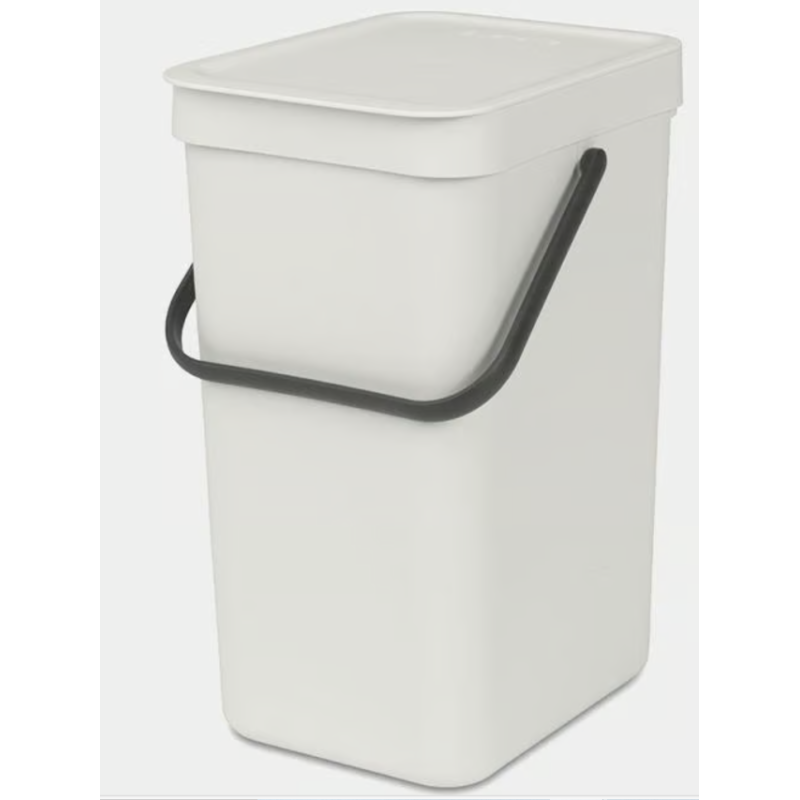 BRABANTIA 213281 Sort & Go , kanta za otpad, 12 litara, svijetlo siva