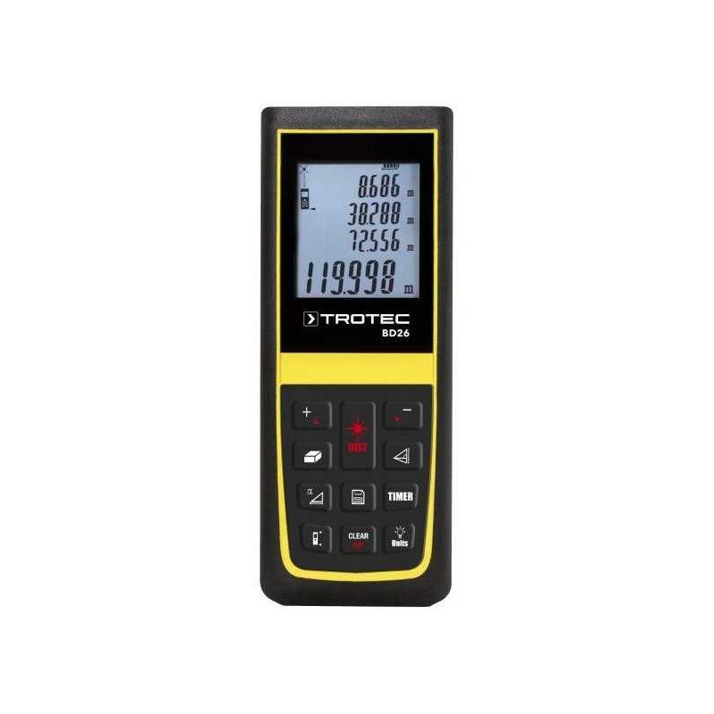 TROTEC BD 26 Laserski daljinomjer, domet do 120 metara