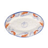 Rose&Tulipani Ocean Life ovalni tanjur za posluživanje od melamina