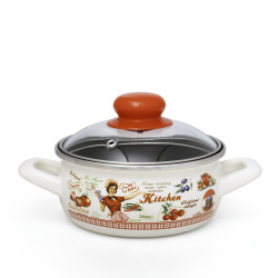 METALAC RASPJEVANA KUHARICA POSUDA PLITKA  14cm / 1,05lit, i za INDUKCIJU