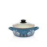 METALAC BLUE COOKING DELIGHT, plitka posuda 20cm/ 3.1 lit, i za INDUKCIJU