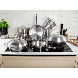 FISSLER Original-Profi Collection visoki kupolasti poklopac , 28 cm promjer, 084-388-28-200/0/0
