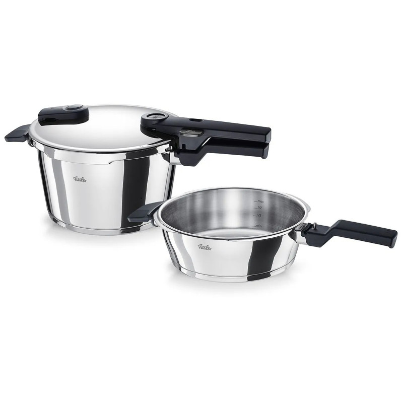 FISSLER Vitaquick® Premium set ekspres lonaca + umet. za kuhanje na pari, 4.5 litara + 2.5 litara, 602-410-11-070/0