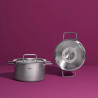 FISSLER Pure Collection niski lonac sa staklenim poklopcem, 2.40 litara, 20 cm, 086-125-20-000/0