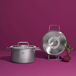 FISSLER Pure Collection niski lonac sa staklenim poklopcem, 2.40 litara, 20 cm, 086-125-20-000/0